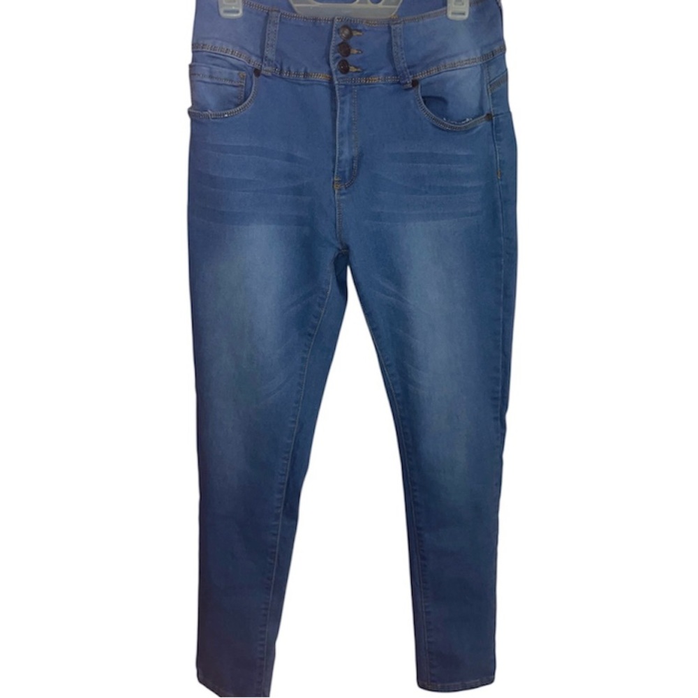 BAMBOO High Rise Blue Women's Jeans Size 15 barely worn out